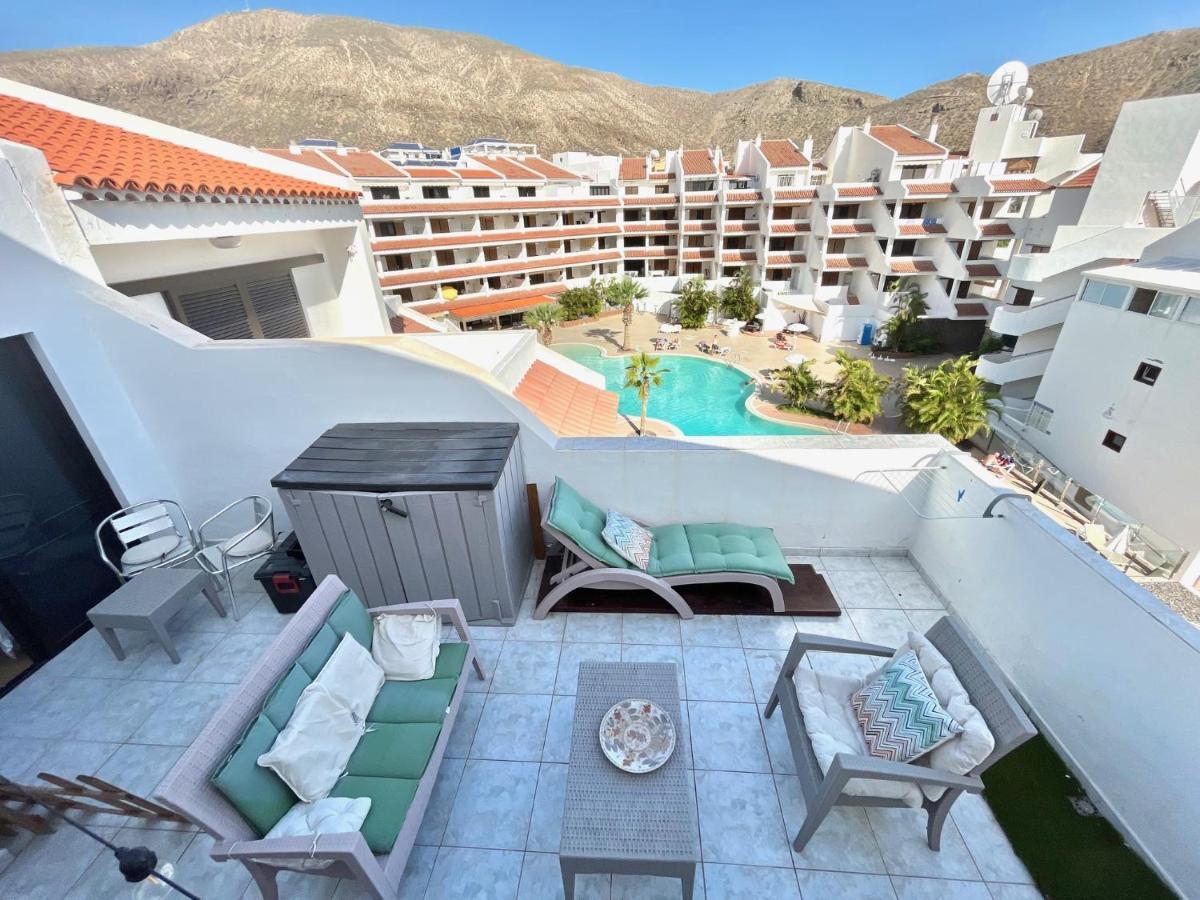 Sea View Penthouse With Large Terrace Apartment Los Cristianos  Luaran gambar