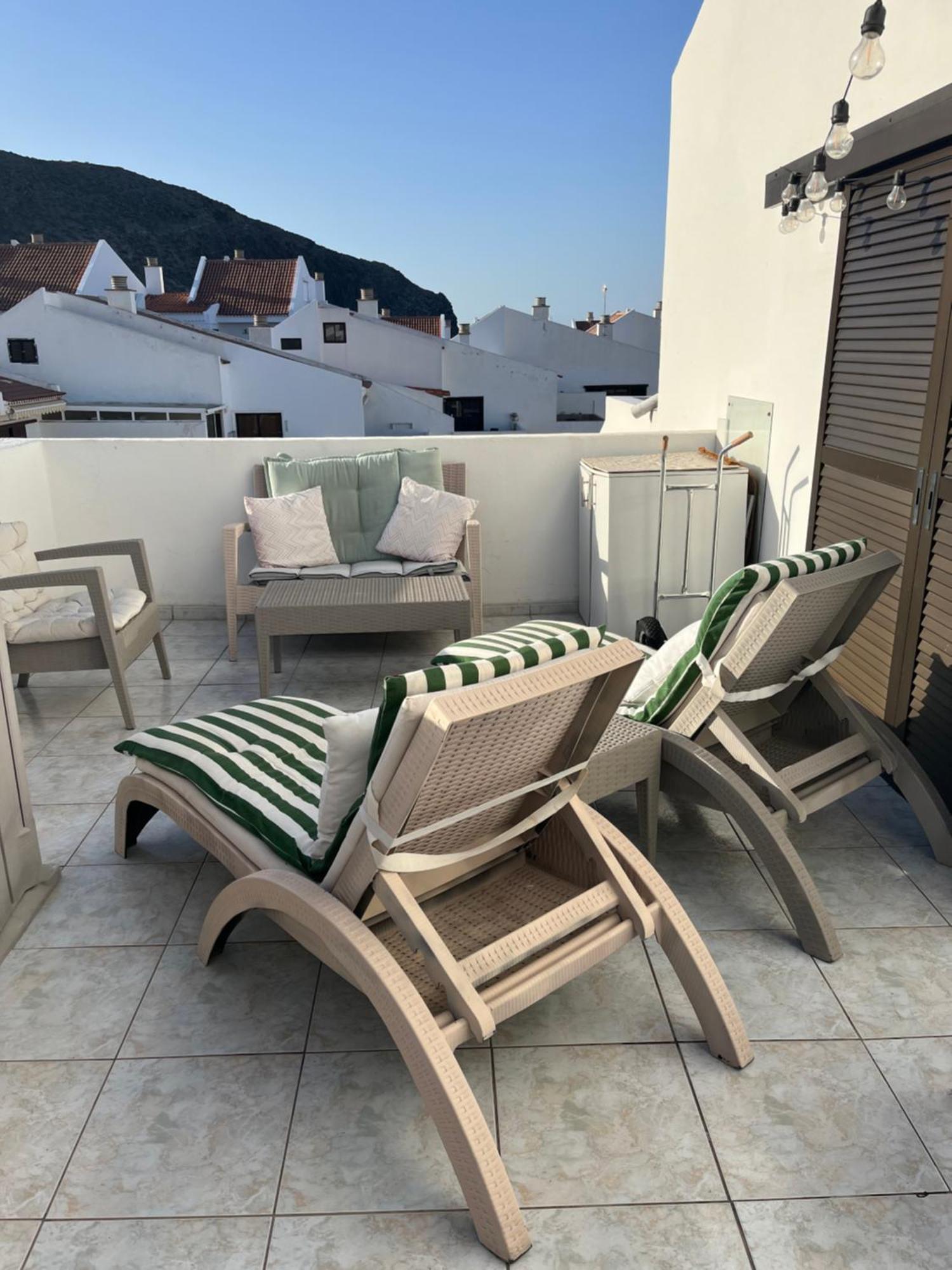 Sea View Penthouse With Large Terrace Apartment Los Cristianos  Luaran gambar